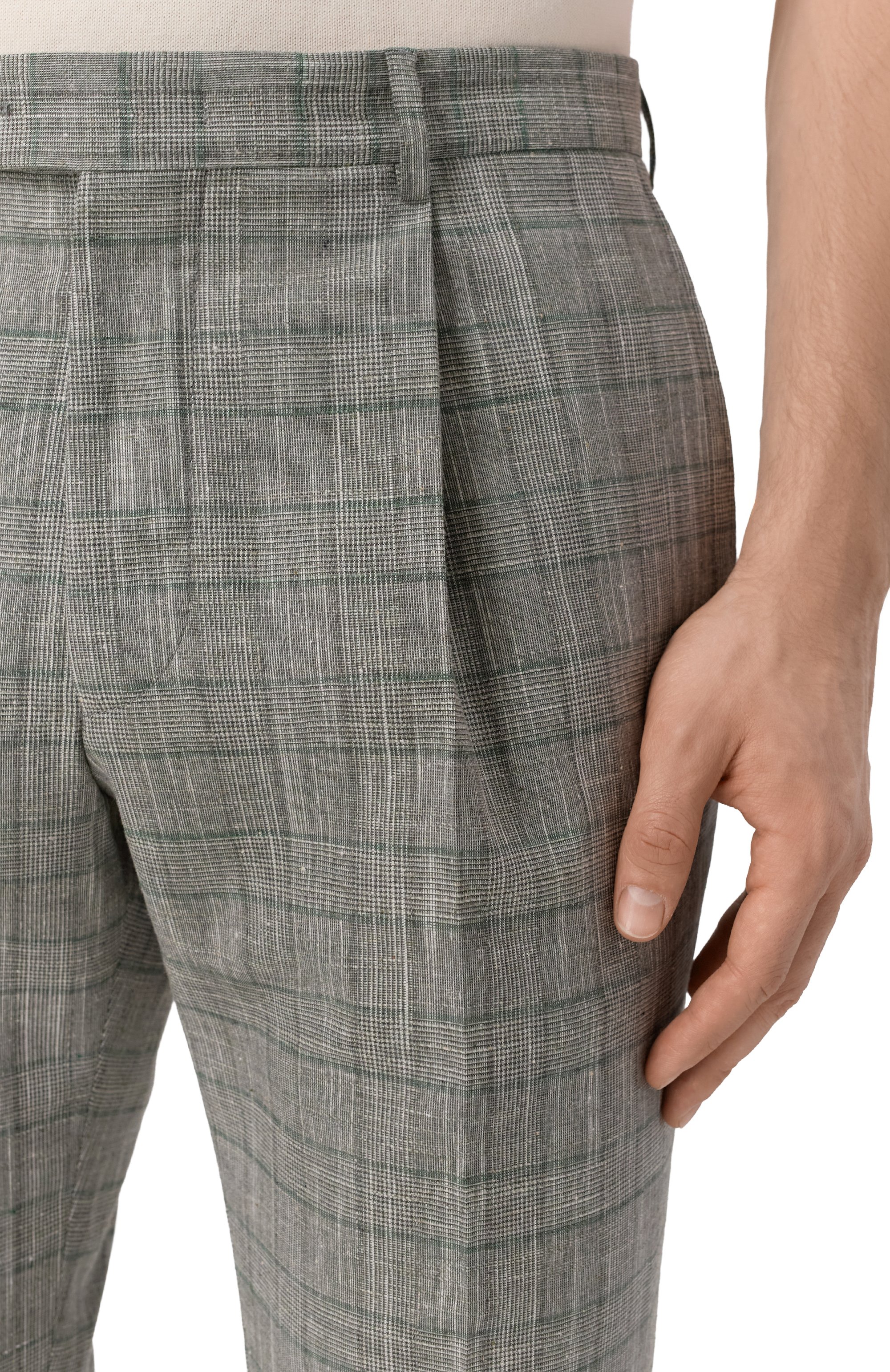 Брюки из хлопка и шерсти WINDSOR, арт. 13 SILVI 10019056/30045436, фото 5