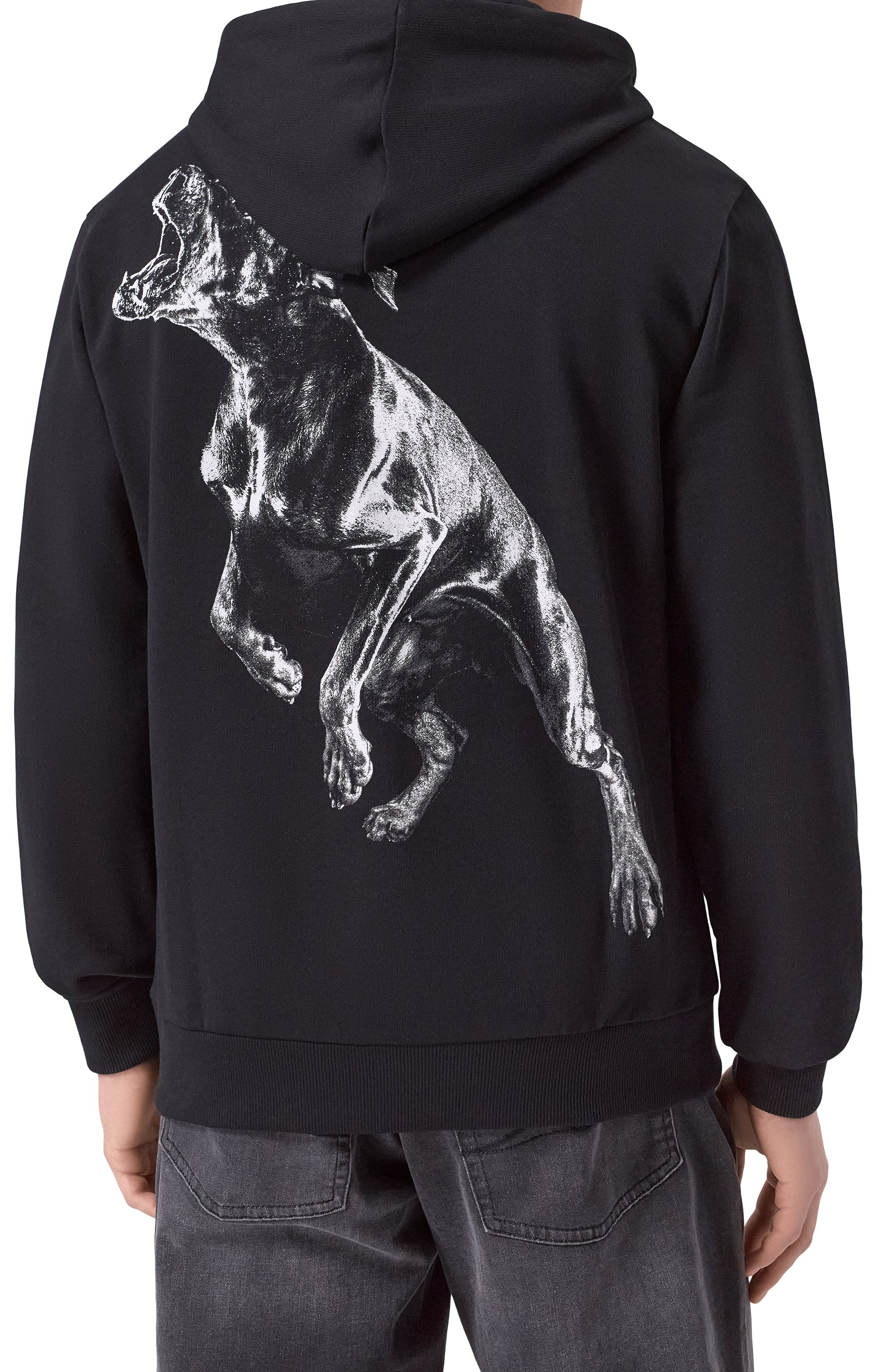 Хлопковое худи HUGO, арт. 50530580, фото 4