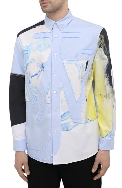 Хлопковая рубашка j.w. anderson x pol anglada JW ANDERSON, арт. SH0086 PG0480, фото 3