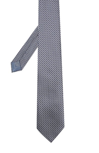 Шелковый галстук с узором BRIONI, арт. 062I00/P7466, фото 2