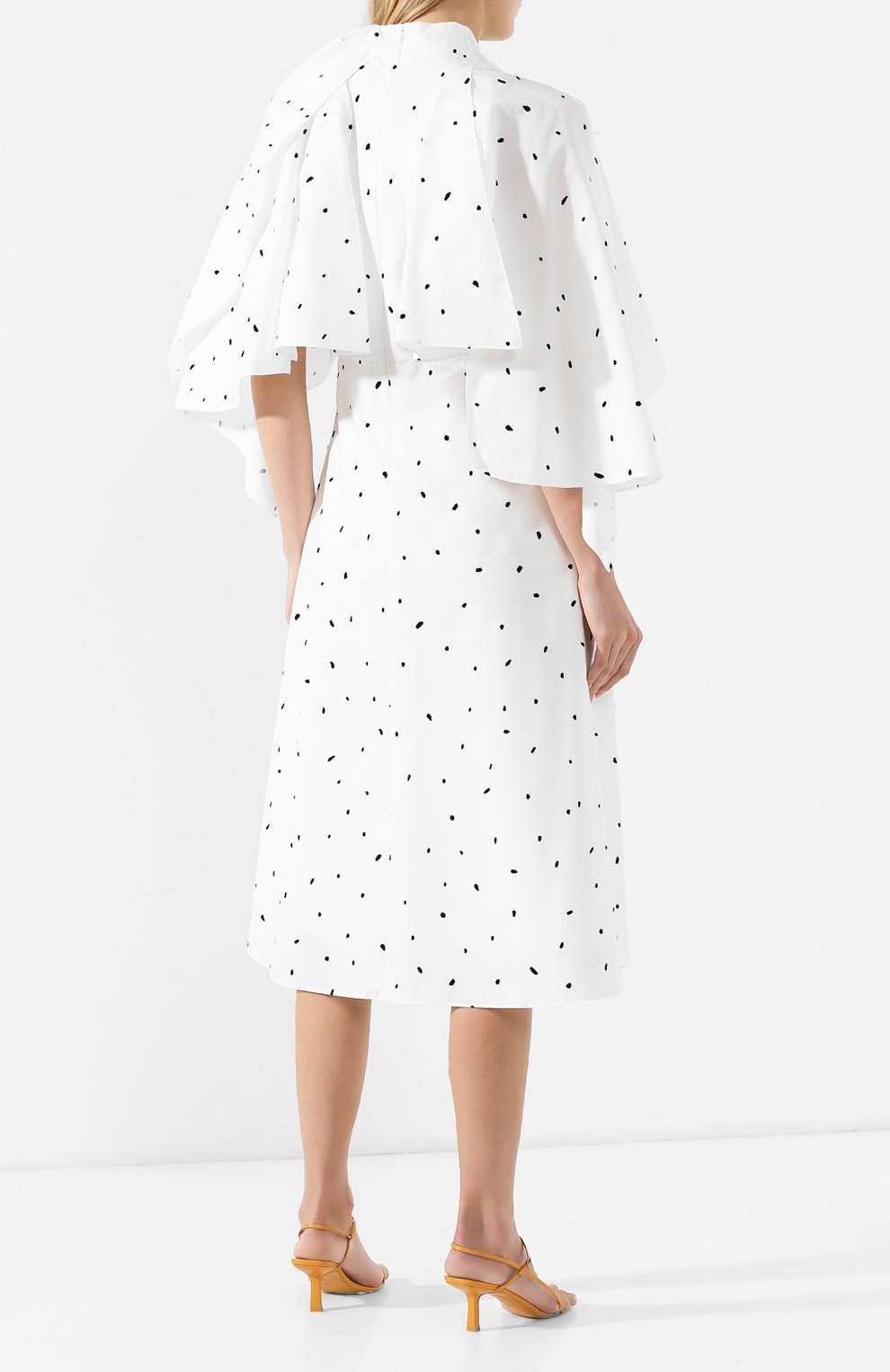 Хлопковое платье AKIRA NAKA, арт. AR1921WH, фото 4