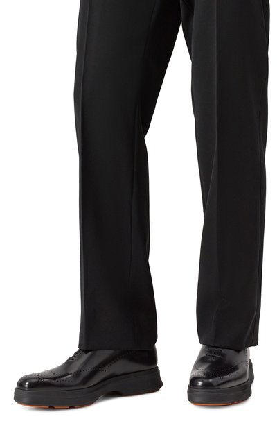 Кожаные оксфорды easy nova SANTONI, арт. MGEG19177NEAXNTG, фото 3