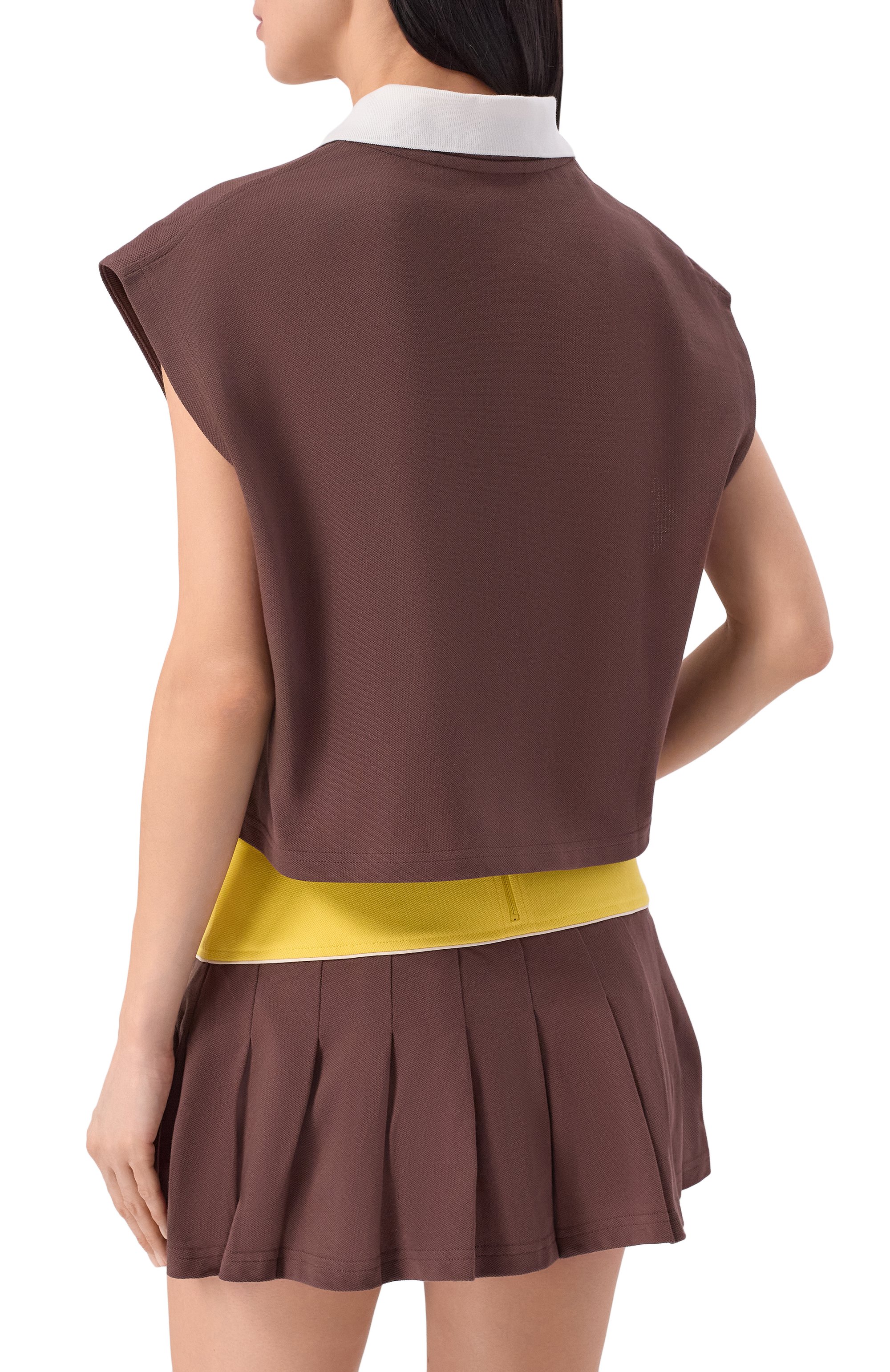 Хлопковое поло PALM ANGELS, арт. PWGB017S26FAB001, фото 4