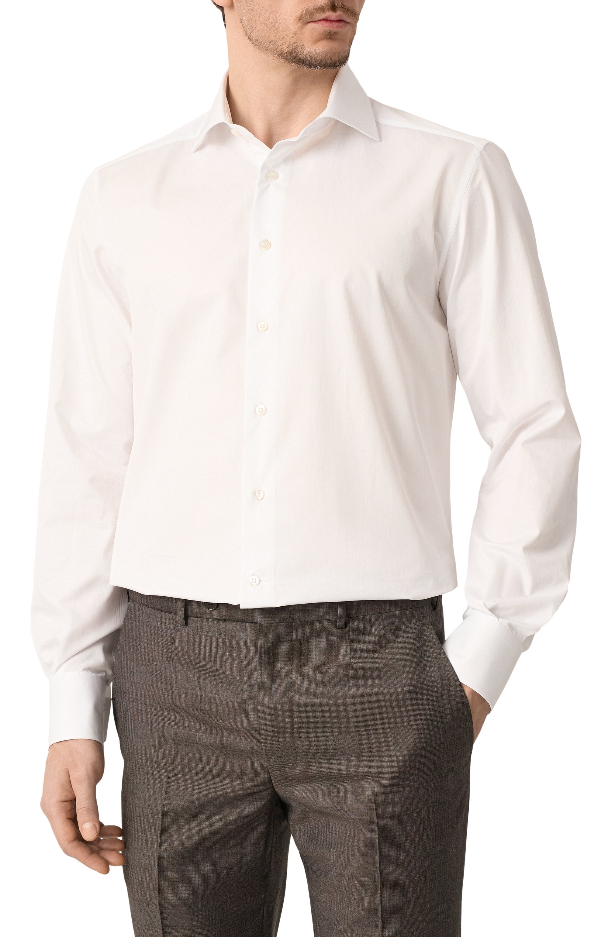 Хлопковая сорочка STEFANO RICCI, арт. MC007132/S2715, фото 3