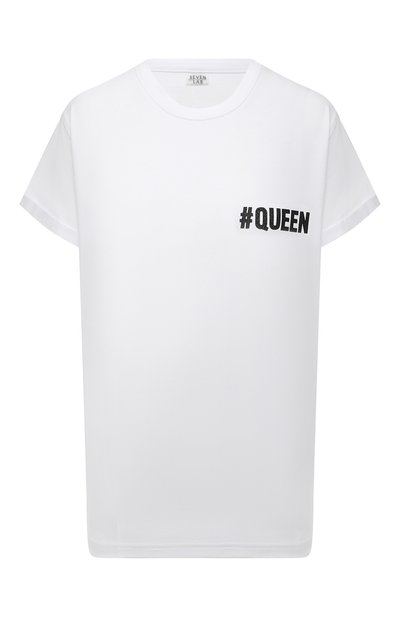 Женская хлопковая футболка SEVEN LAB, арт. T #q G019 white