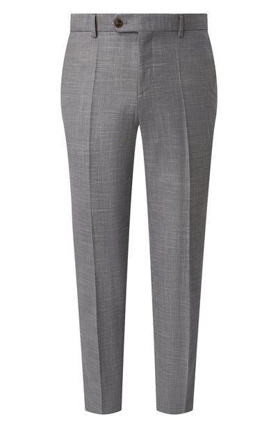 Мужские брюки из шерсти и хлопка BOSS, арт. 50535685