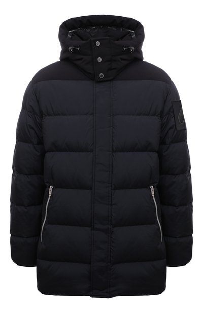 Пуховик midgell MOOSE KNUCKLES черного цвета по цене 108500 руб., арт. M31MJ168, фото 1 Пуховик midgell MOOSE KNUCKLES, арт. M31MJ168, фото 1