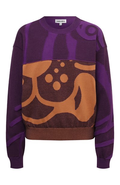 Женский хлопковый пуловер KENZO, арт. FB62PU6403TC