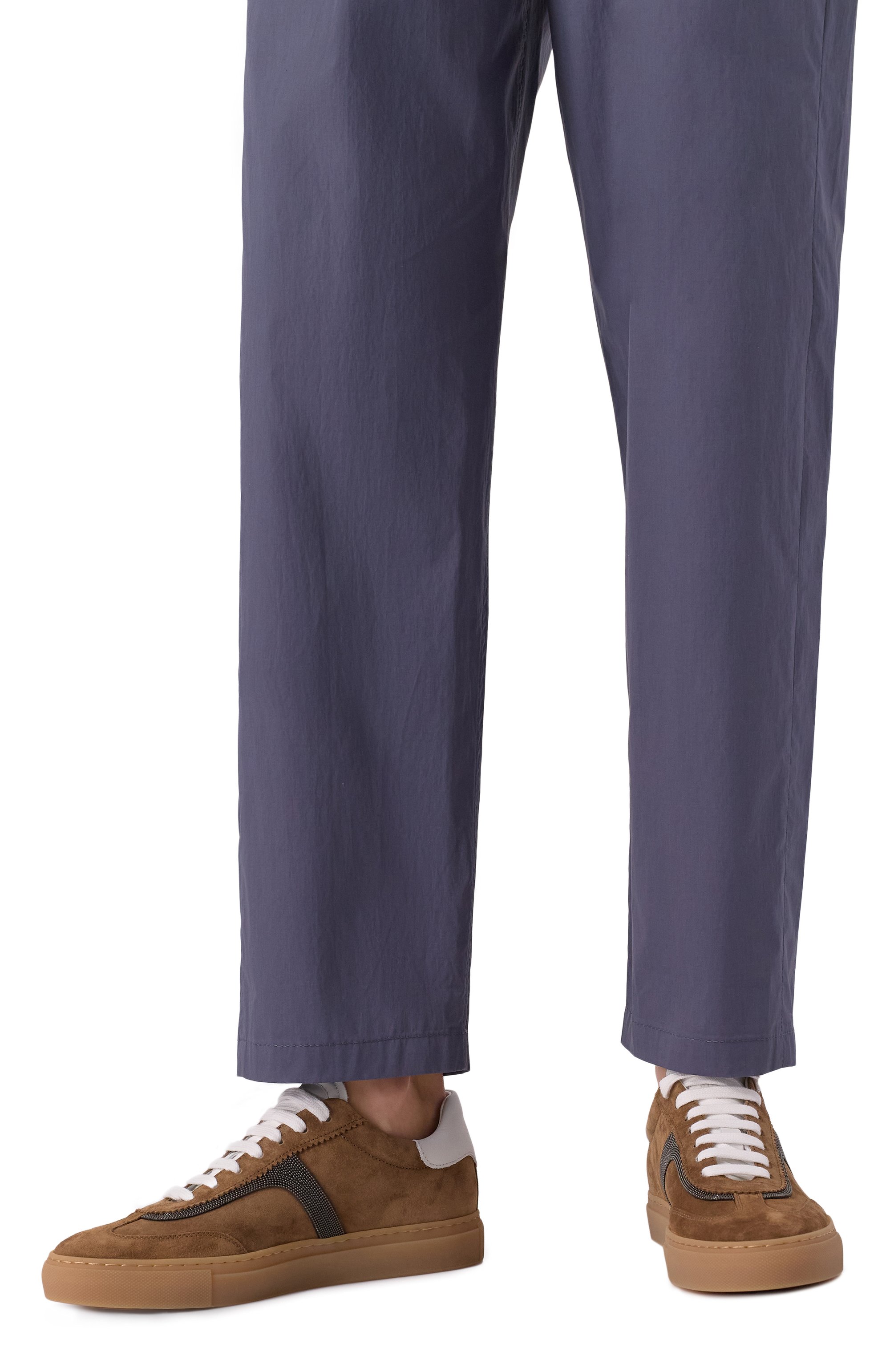 Замшевые кеды BRUNELLO CUCINELLI, арт. MZSFG2908, фото 3