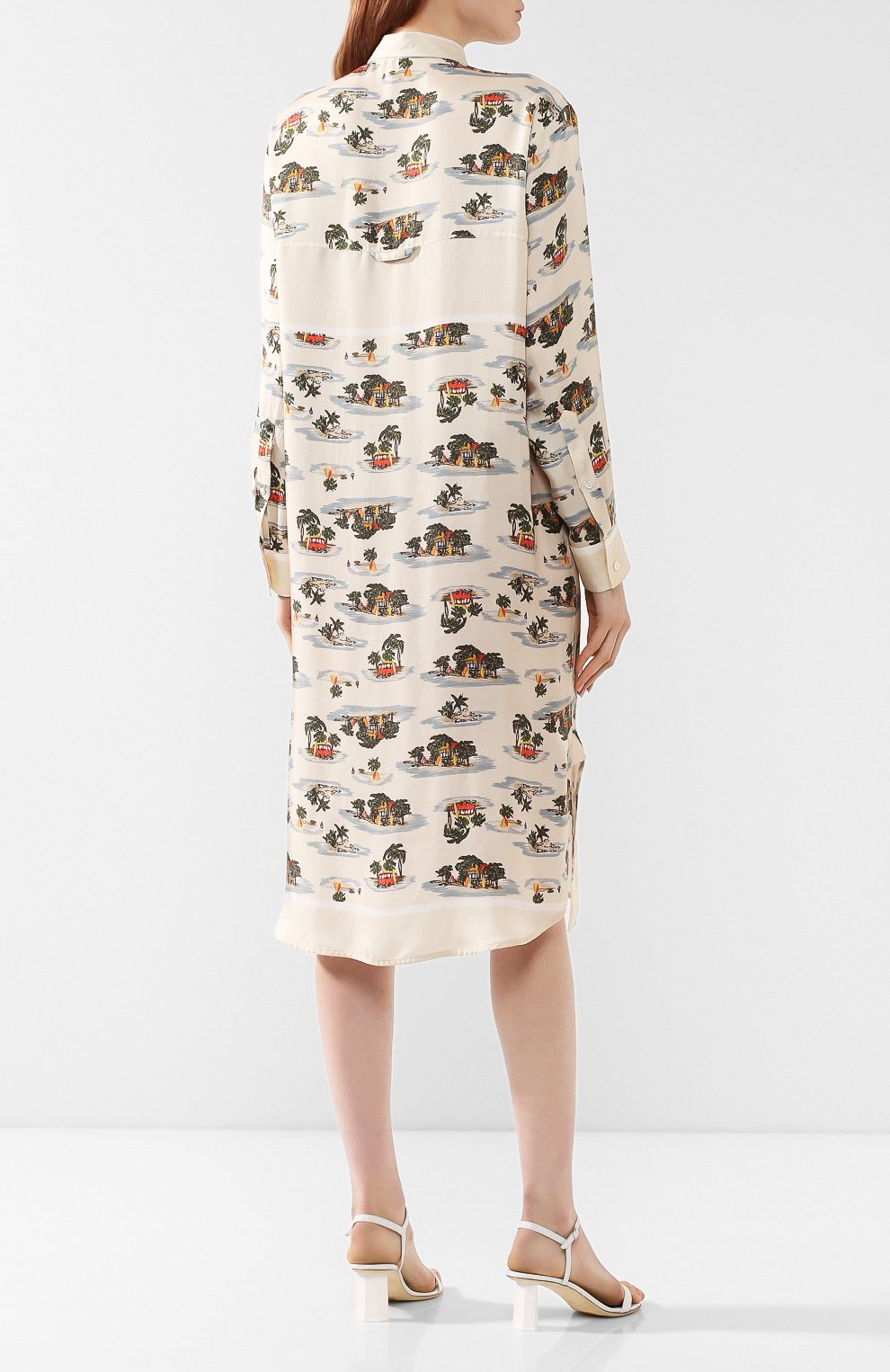 Шелковое платье BOTTEGA VENETA, арт. 564794/VF201, фото 4