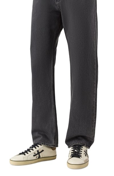 Кожаные кеды steven PREMIATA, арт. STEVEN/VAR 7630, фо�то 3