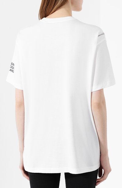 Хлопковая футболка BURBERRY, арт. 8017352, фото 4