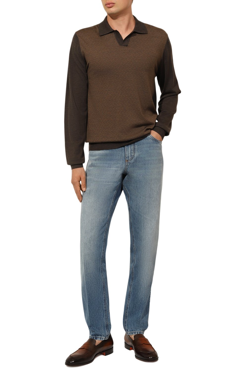 Шерстяное поло CORNELIANI, арт. 94M528-9425189, фото 2