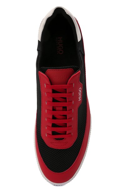 Комбинированные кеды HUGO, арт. 50455515, фото 5