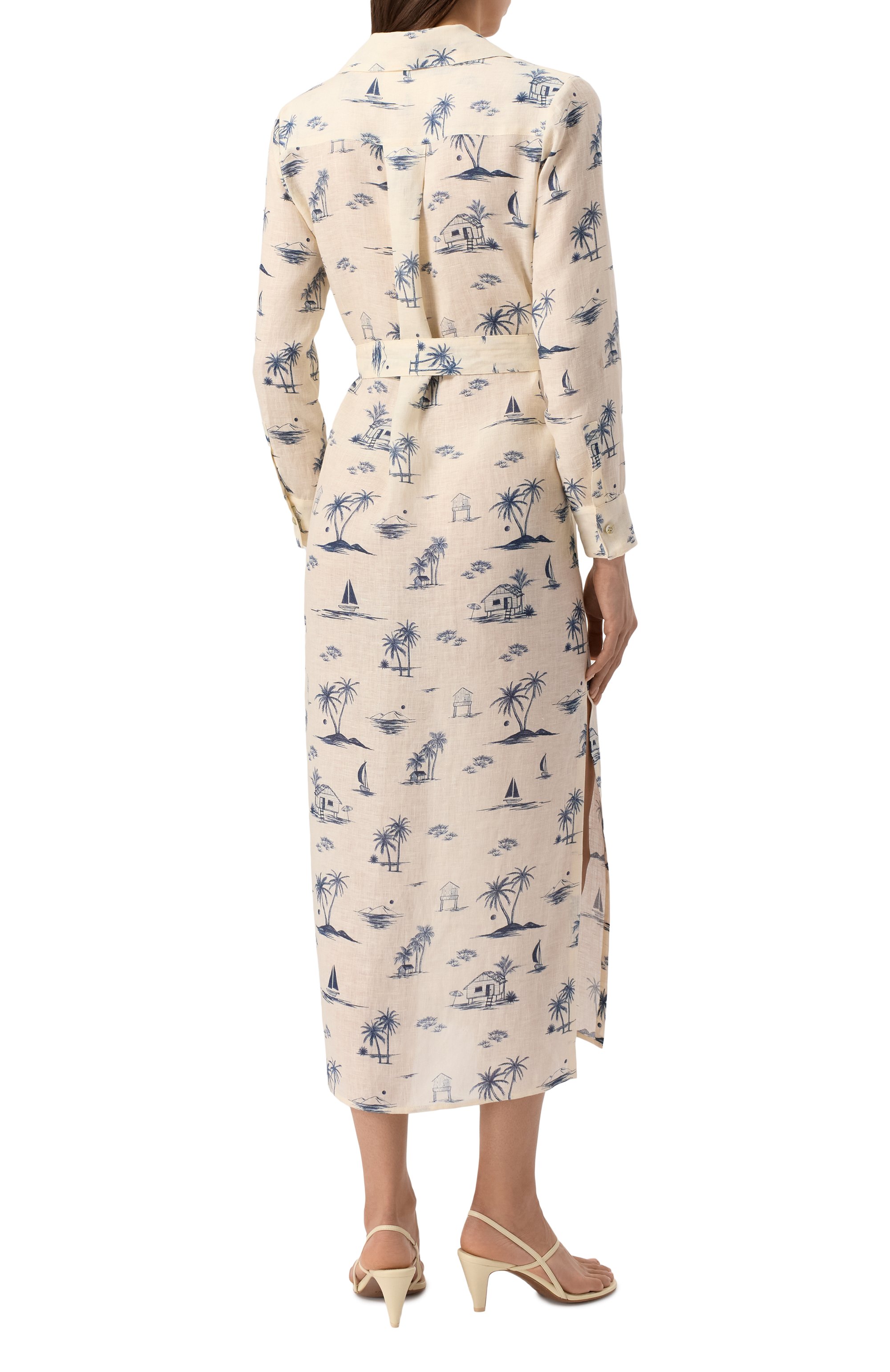 Льняное платье MANEBI, арт. L81MS, фото 4