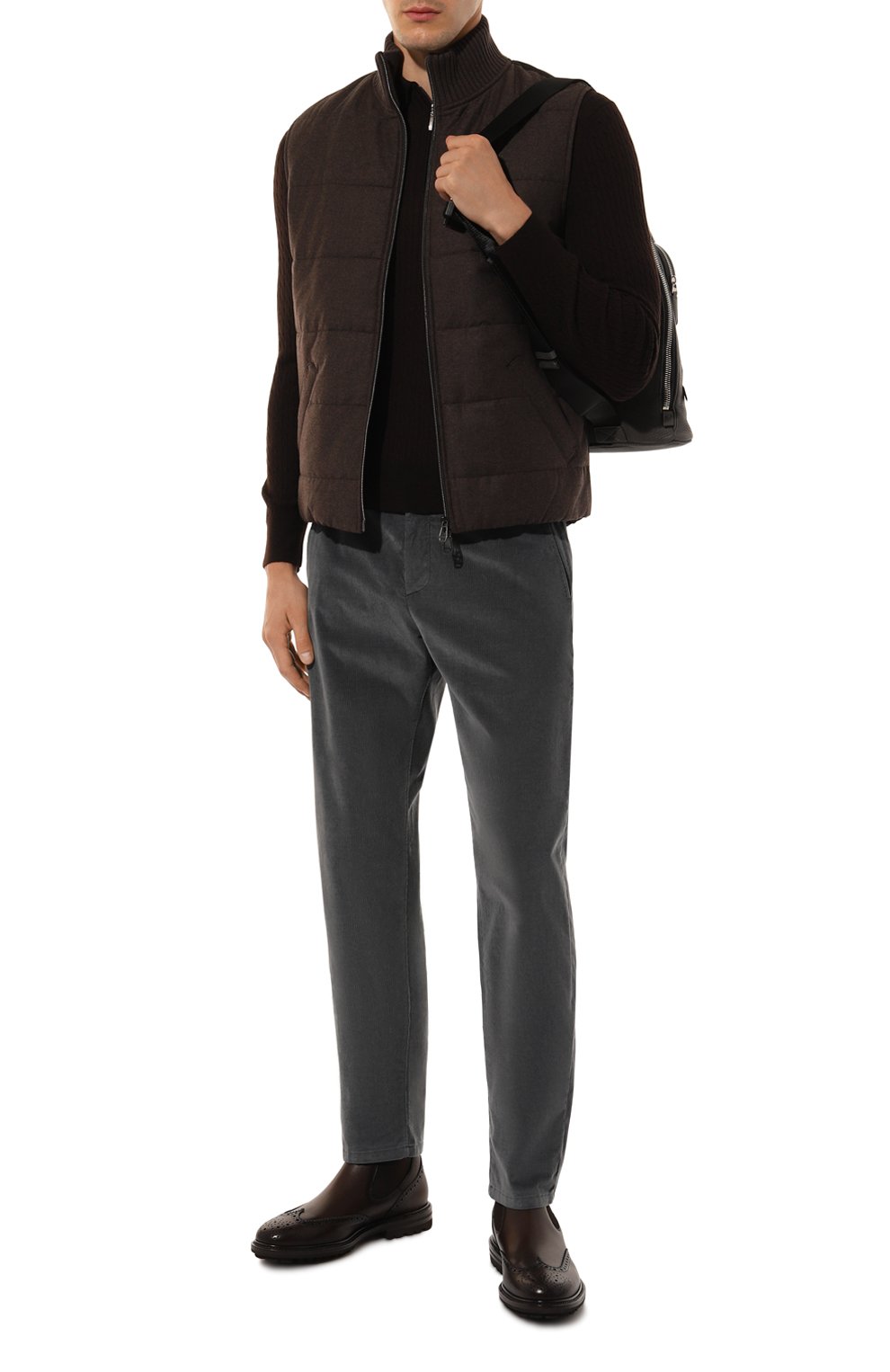 Вельветовые брюки CANALI, арт. V1659/AV05270, фото 2
