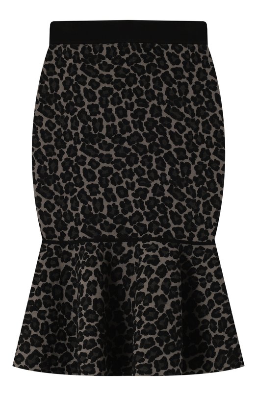 

Юбка из вискозы Michael Kors Collection, Серый