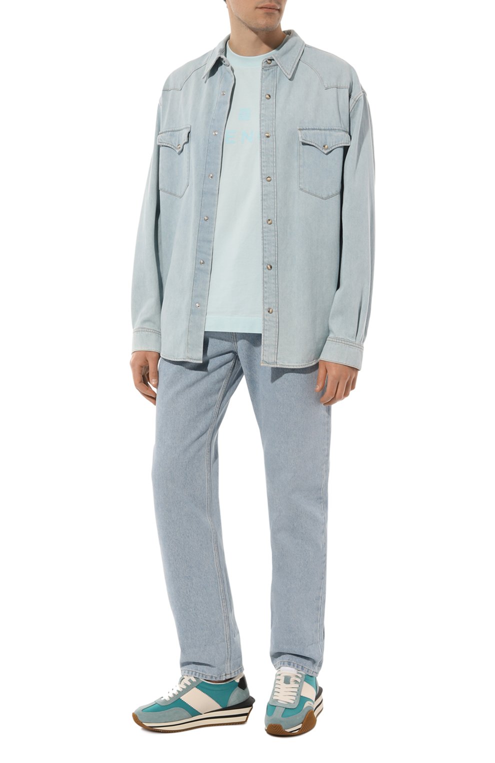 Комбинированные кроссовки james TOM FORD, арт. J1292/LCL134, фото 2