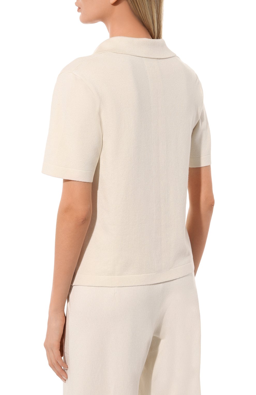 Поло из шелка и кашемира FREEAGE, арт. LW23.TS008.6030.101, фото 4