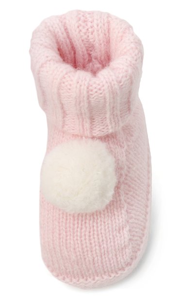 Пинетки из шерсти и кашемира BABY T, арт. 25AI153SA, фото 4