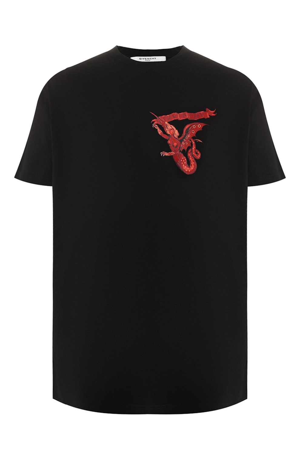 Хлопковая футболка  GIVENCHY, арт. BM70JP309P, фото 1