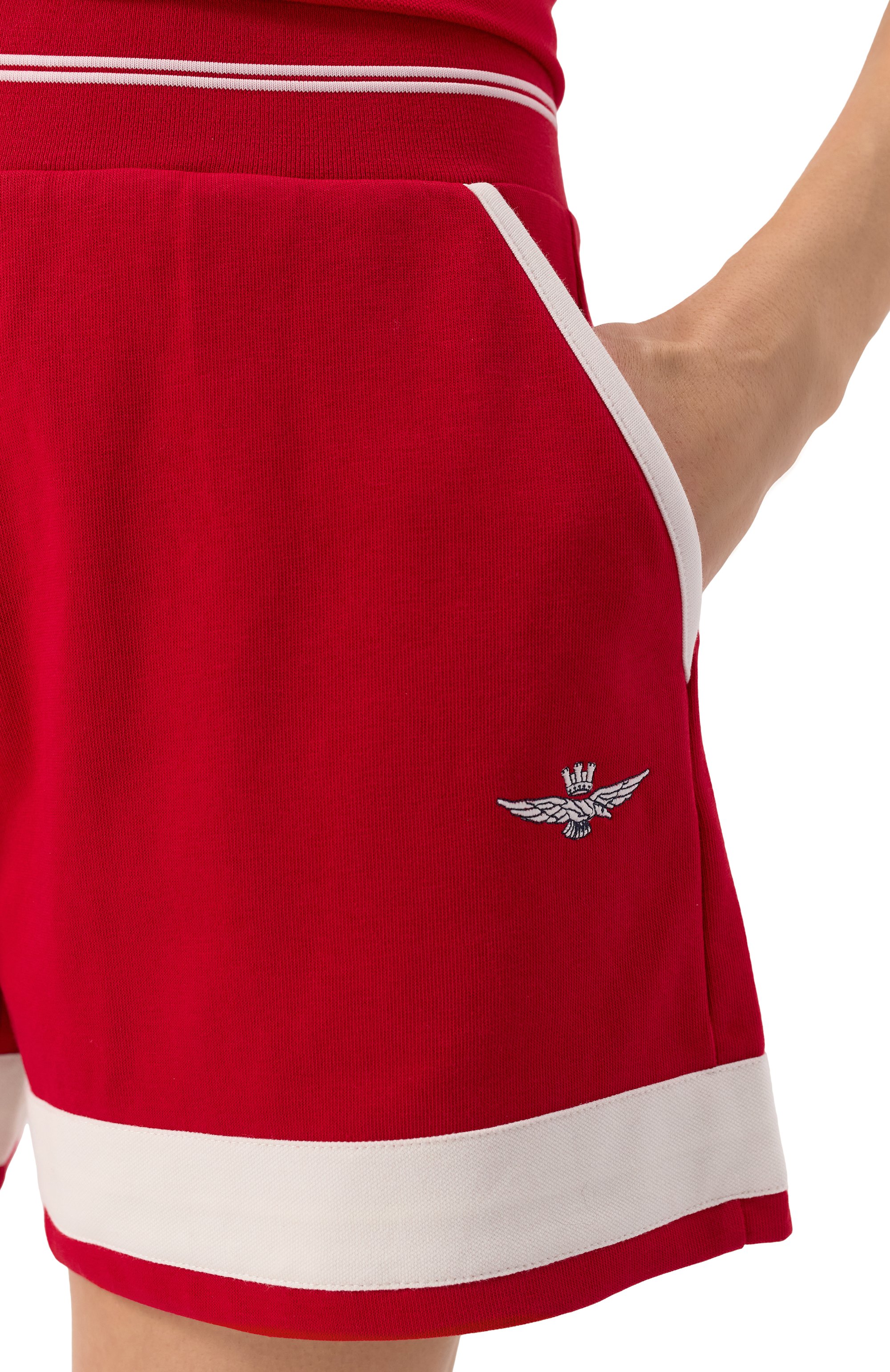 Хлопковые шорты AERONAUTICA MILITARE, арт. BF018DF582, фото 5