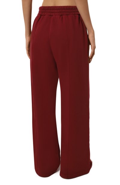 Хлопковые брюки HALFBOY бордового цвета по цене 31750 руб., арт. HFW241WFPN144, фото 4 Хлопковые брюки HALFBOY, арт. HFW241WFPN144, фото 4