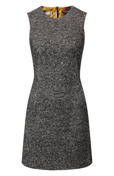 Платье из смеси шерсти и шелка DOLCE & GABBANA, арт. F6F4NT/FM3CZ, фото 1