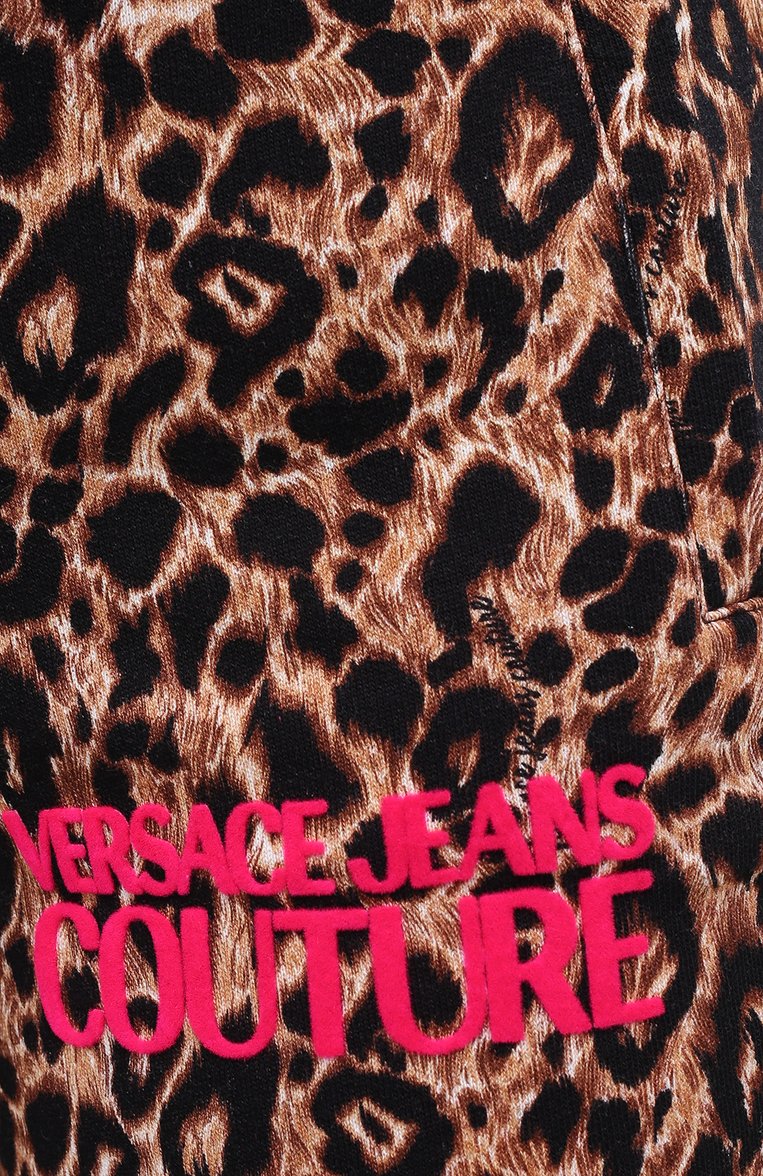 Хлопковые джоггеры VERSACE JEANS COUTURE, арт. A1HZA151-ZDP310 PRINT L0G0/S0810, фото 5
