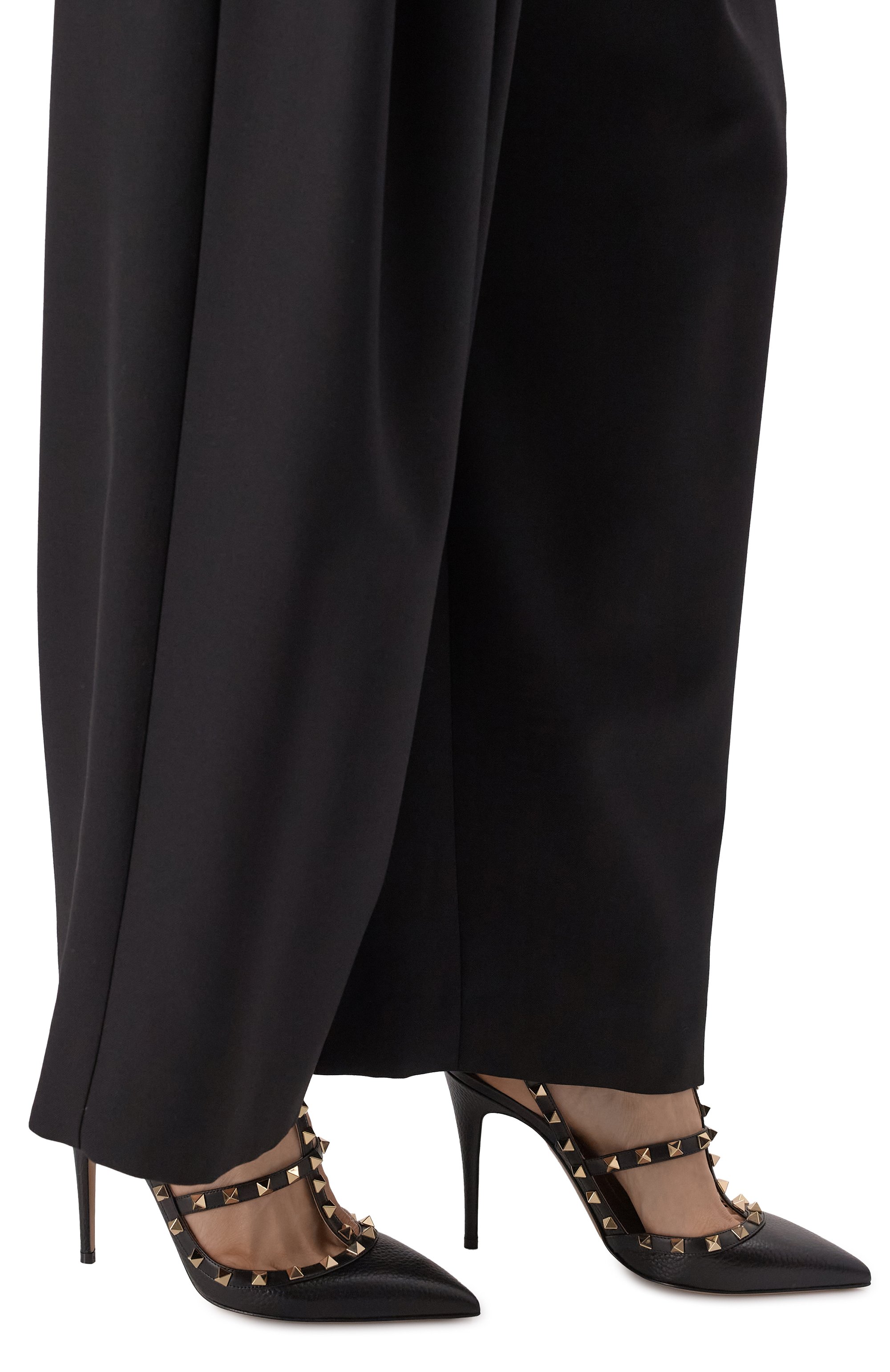 Кожаные туфли rockstud 100 VALENTINO, арт. 6W2S0393/VCE, фото 3