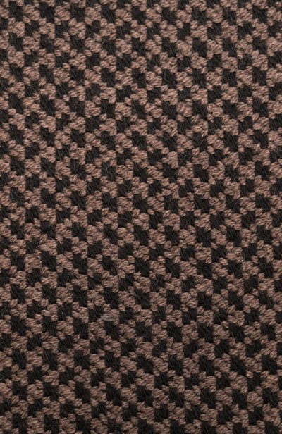 Шерстяной шарф CANALI темно-коричневого цвета по цене 36450 руб., арт. 06/TF00339, фото 3 Шерстяной шарф CANALI, арт. 06/TF00339, фото 3