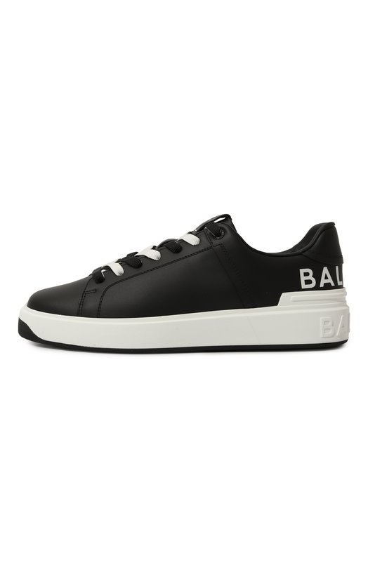 фото Кожаные кеды b-court balmain