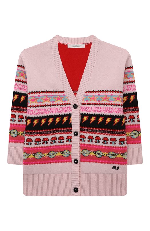 

Кардиган Philosophy di Lorenzo Serafini Kids, Розовый