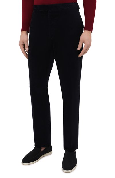 Вельветовые брюки RALPH LAUREN темно-синего цвета по цене 55300 руб., арт. 798804751, фото 3 Вельветовые брюки RALPH LAUREN, арт. 798804751, фото 3