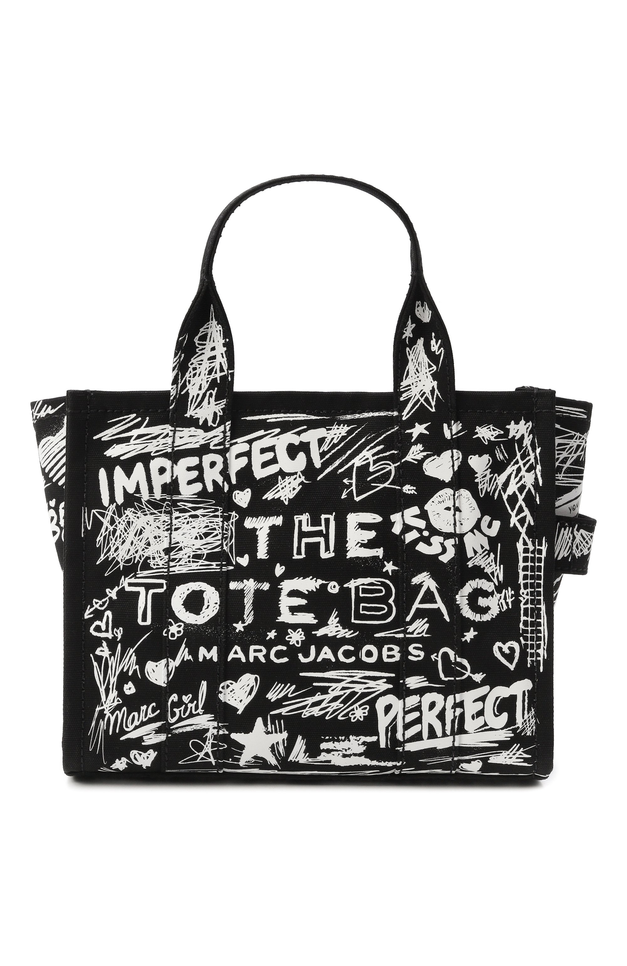 Сумка the punk scribble tote bag small MARC JACOBS (THE), арт. 2S6HTT016H02, фото 1