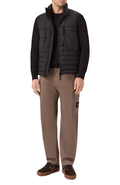 Утепленный жилет STONE ISLAND черного цвета по цене 88300 руб., арт. K2S15G100004/S0183, фото 2 Утепленный жилет STONE ISLAND, арт. K2S15G100004/S0183, фото 2