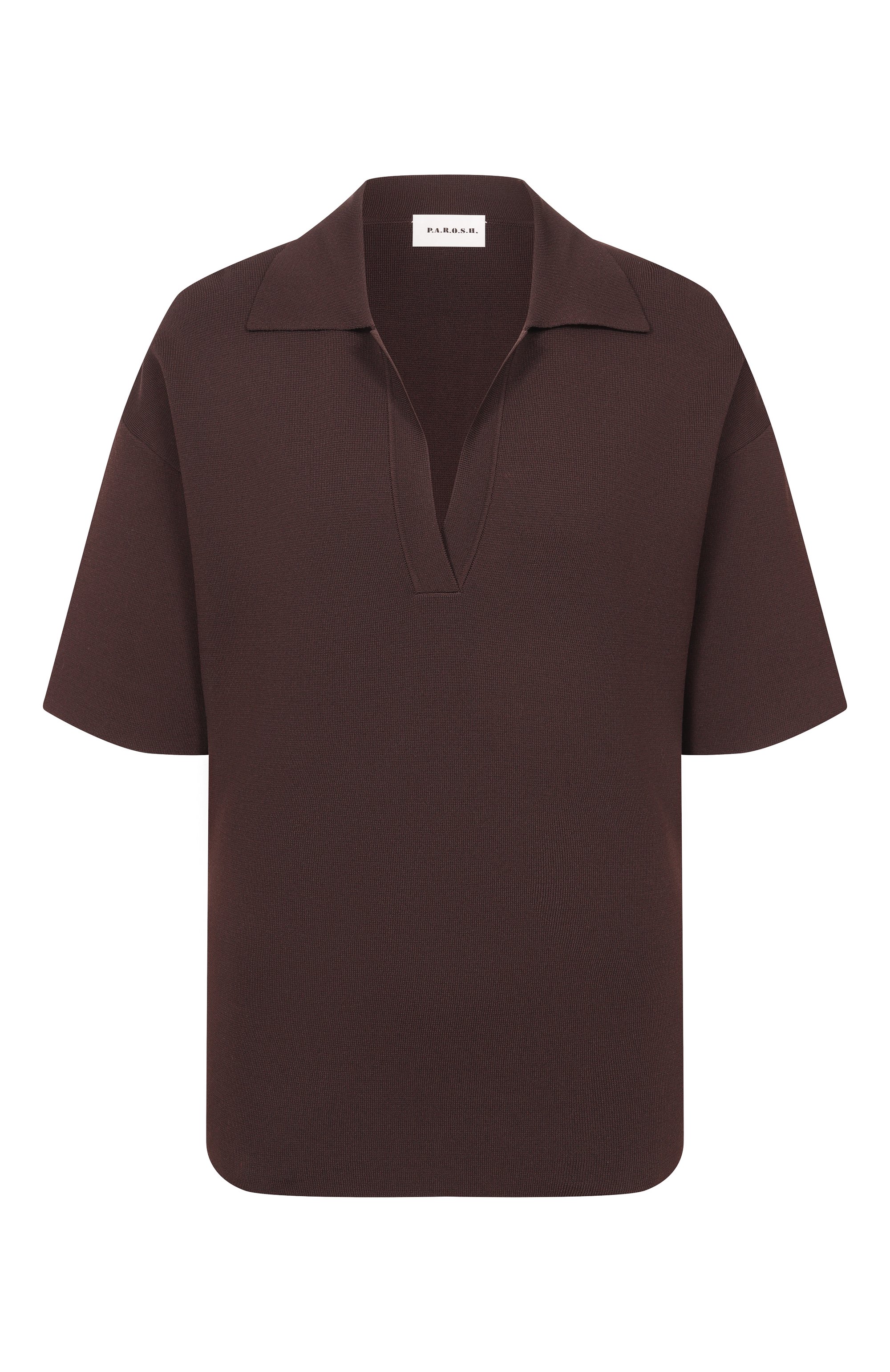 Поло из вискозы P.A.R.O.S.H., арт. D540982/R0MA26, фото 1