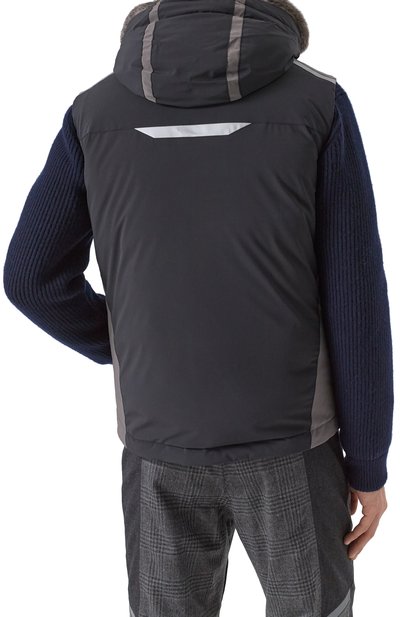 Жилет с воротником из норки STEFANO RICCI, арт. MHJ6S00090/HN0007, фото 4