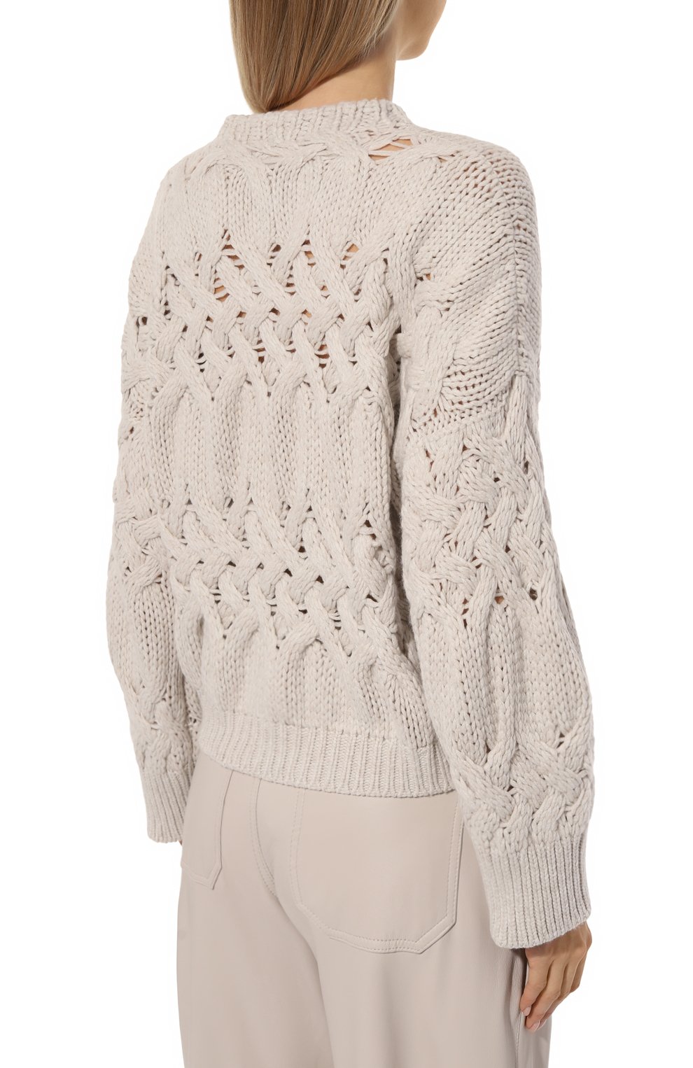 Кашемировый свитер BRUNELLO CUCINELLI, арт. M52367800, фото 4