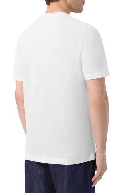 Футболка  из лиоцелла и хлопка CAPOBIANCO, арт. 20M660.TM00._001, фото 4