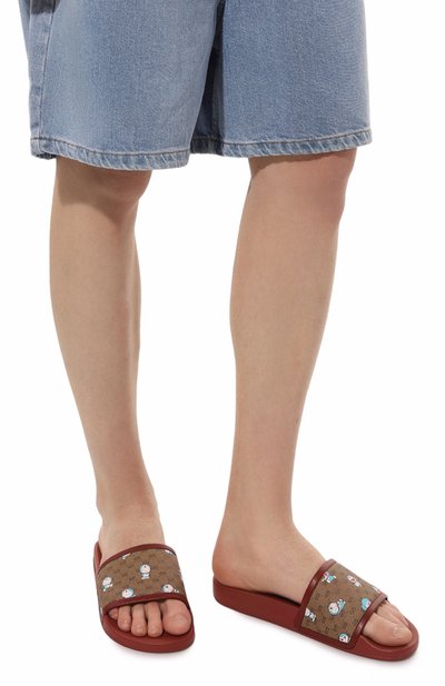 Шлепанцы doraemon x gucci GUCCI, арт. 655026 2TU20, фото 3
