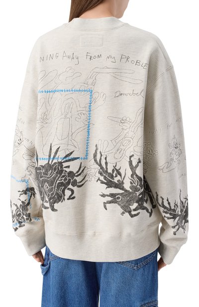 Хлопковый свитшот DOMREBEL, арт. H0PS SWEATSHIRT, фото 4