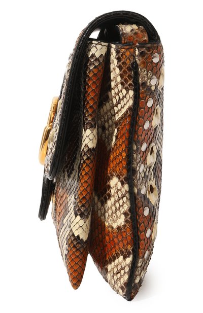 Сумка ali medium из кожи питона GUCCI, арт. 550126 LXOBX, фото 4