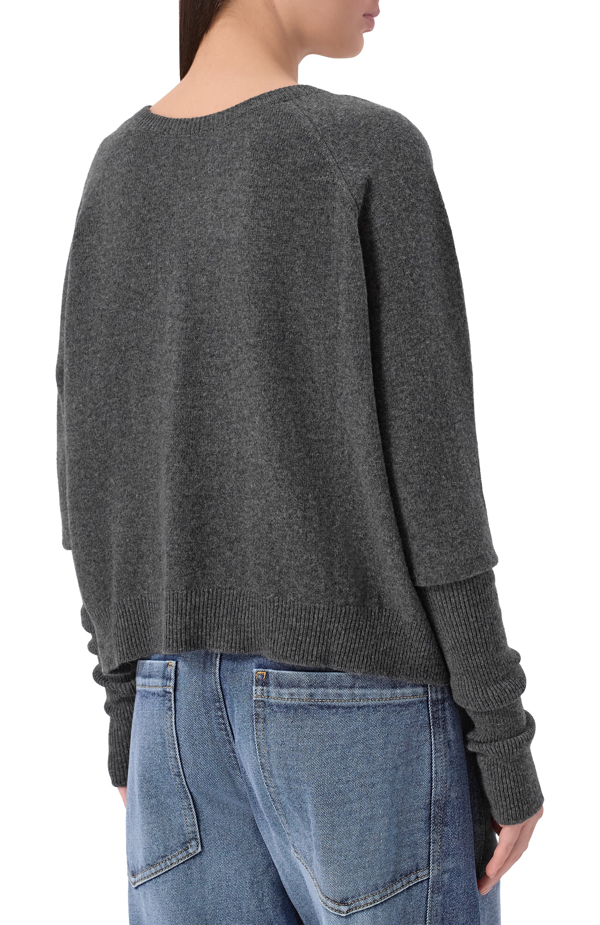 Пуловер из шерсти и кашемира ANDREA YA'AQOV, арт. 25WMAG84B/CASHMERE W00L, фото 4