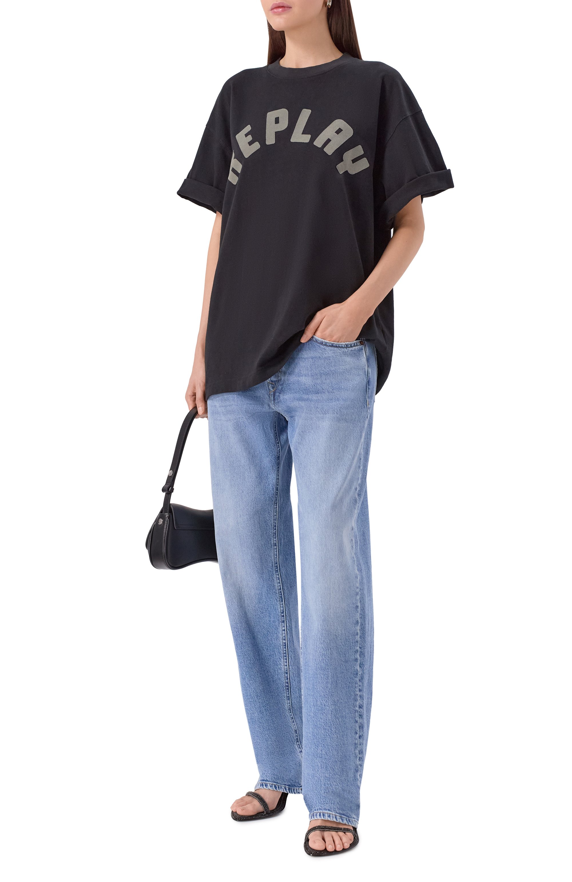 Хлопковая футболка REPLAY, арт. W3399H.000.23940, фото 2