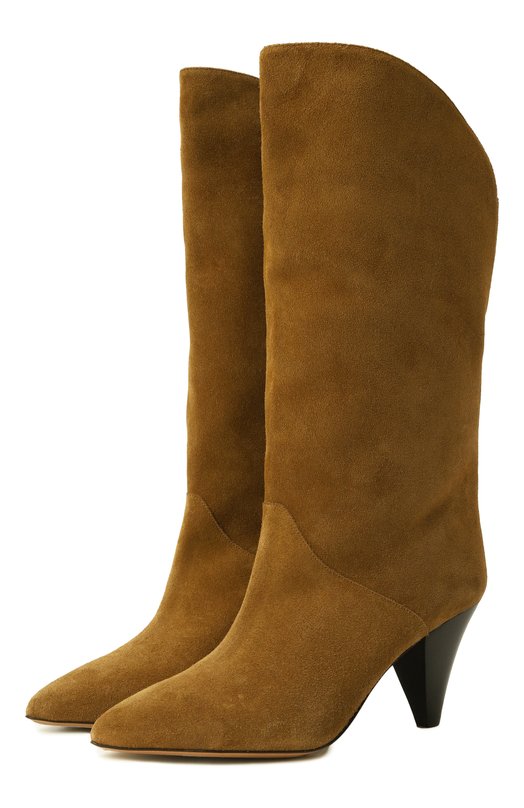 Замшевые сапоги Lirina Isabel Marant 25PBT0033FA/C1A10S Коричневый 25PBT0033FA/C1A10S