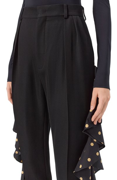 Брюки из шерсти и вискозы MOSCHINO, арт. A0302/5437, фото 5