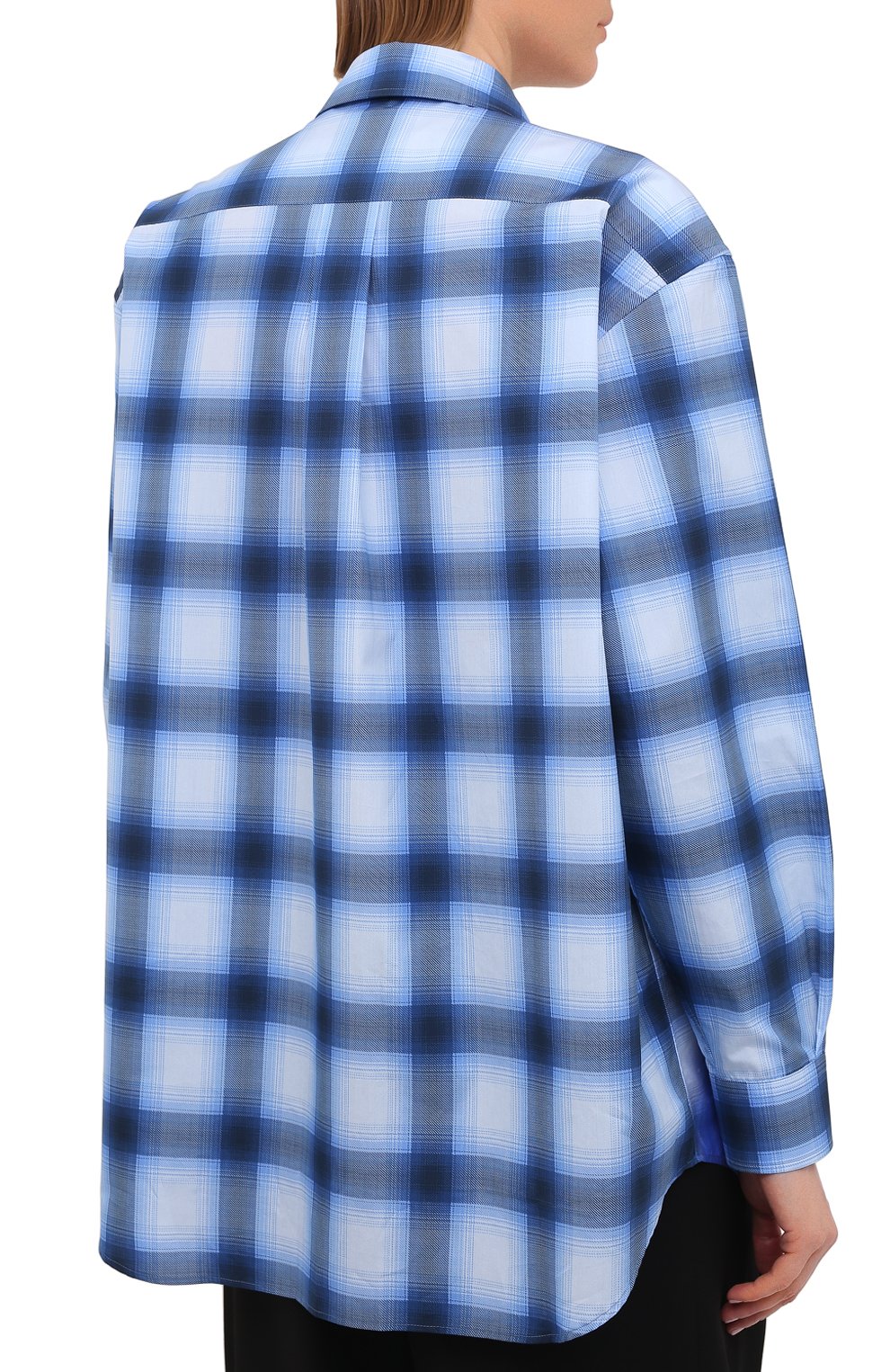 Хлопковая рубашка BURBERRY, арт. 4567831, фото 4