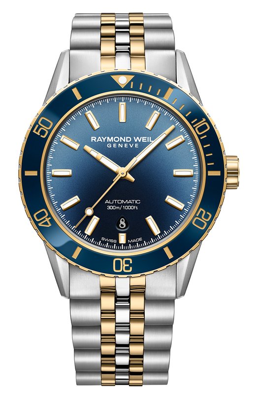 Часы Freelancer Diver Raymond Weil 2775-SP3-50051 Бесцветный 2775-SP3-50051