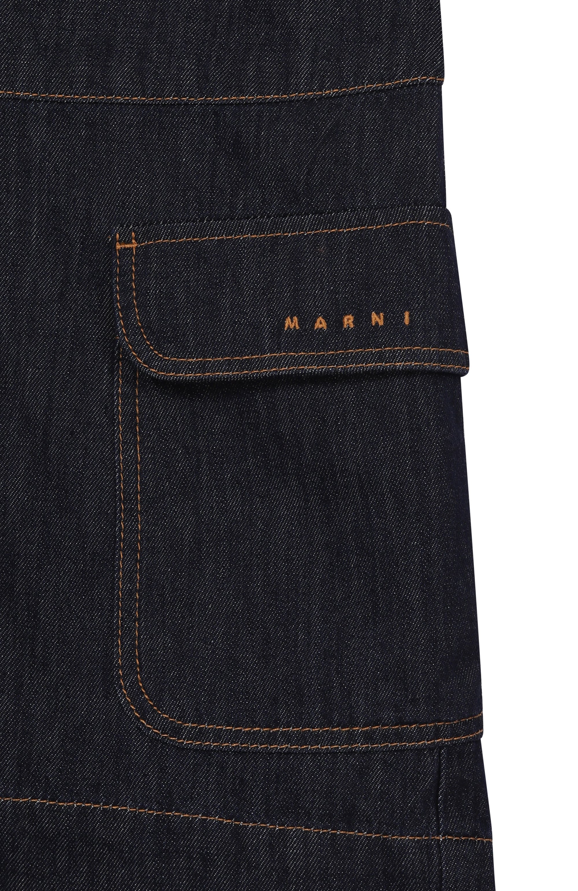 Джинсовый комбинезон MARNI, арт. M01732/M00WG, фото 3